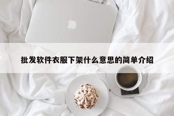 批发软件衣服下架什么意思的简单介绍