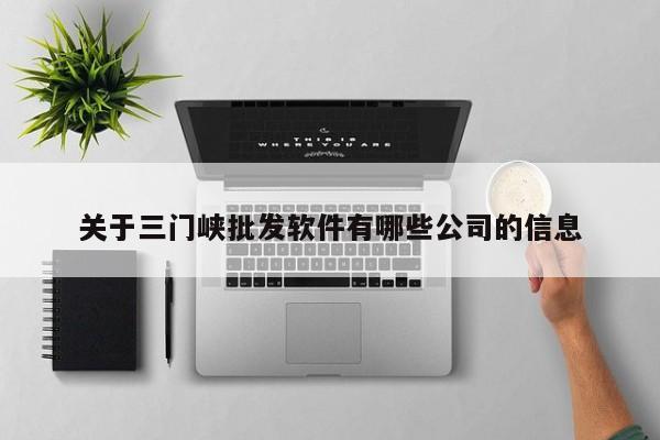 关于三门峡批发软件有哪些公司的信息