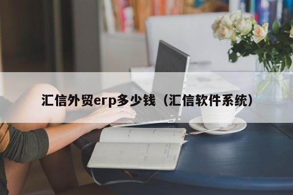 汇信外贸erp多少钱（汇信软件系统）