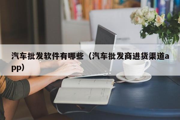 汽车批发软件有哪些（汽车批发商进货渠道app）