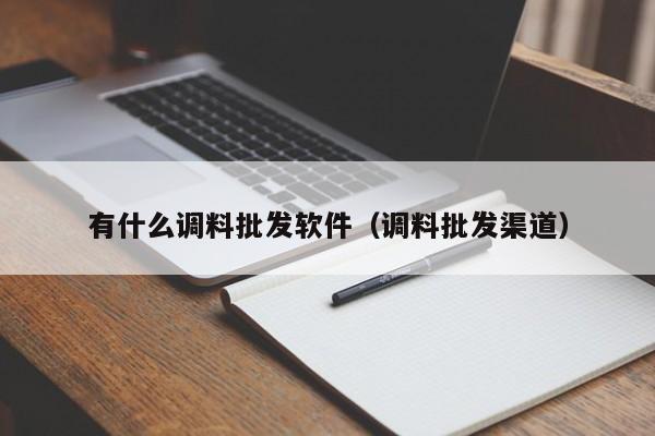 有什么调料批发软件（调料批发渠道）