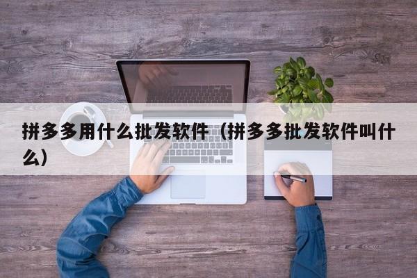 拼多多用什么批发软件（拼多多批发软件叫什么）