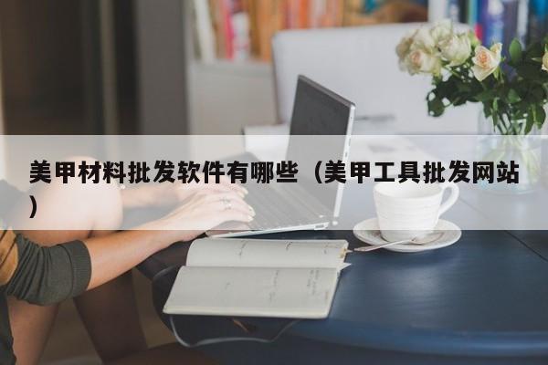 美甲材料批发软件有哪些（美甲工具批发网站）