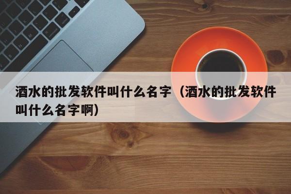 酒水的批发软件叫什么名字（酒水的批发软件叫什么名字啊）