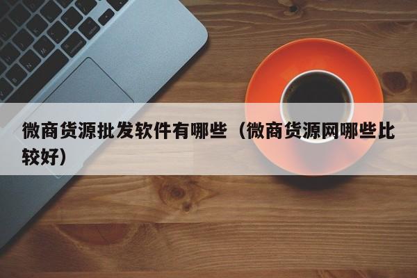 微商货源批发软件有哪些（微商货源网哪些比较好）