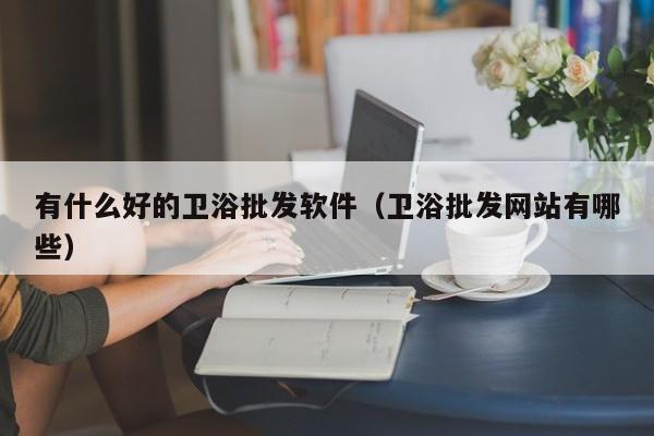 有什么好的卫浴批发软件（卫浴批发网站有哪些）