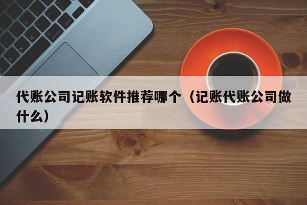 代账公司记账软件推荐哪个（记账代账公司做什么）