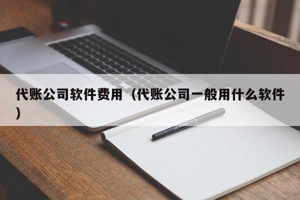 代账公司软件费用（代账公司一般用什么软件）