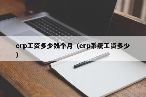 erp工资多少钱个月（erp系统工资多少）