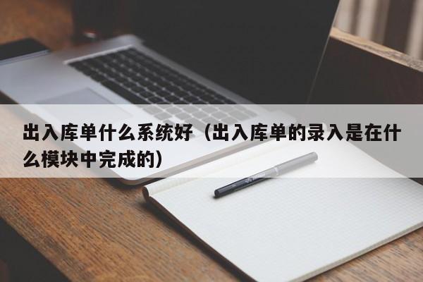 出入库单什么系统好（出入库单的录入是在什么模块中完成的）