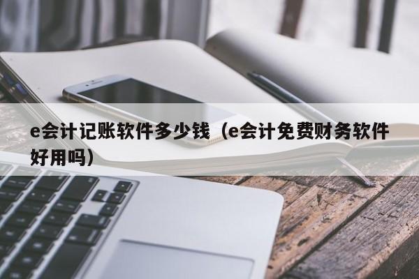 e会计记账软件多少钱（e会计免费财务软件好用吗）