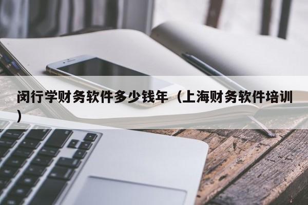 闵行学财务软件多少钱年（上海财务软件培训）