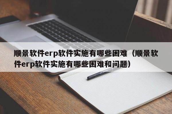 顺景软件erp软件实施有哪些困难（顺景软件erp软件实施有哪些困难和问题）