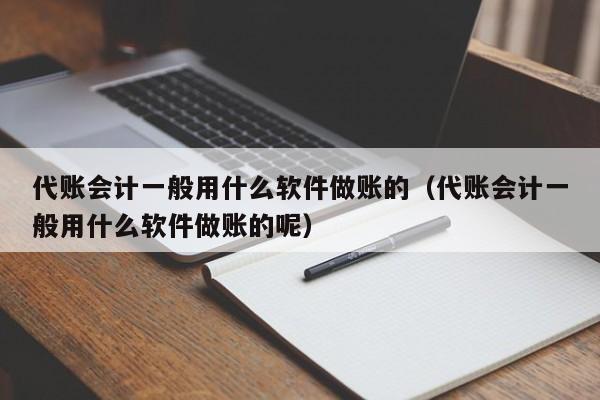 代账会计一般用什么软件做账的（代账会计一般用什么软件做账的呢）